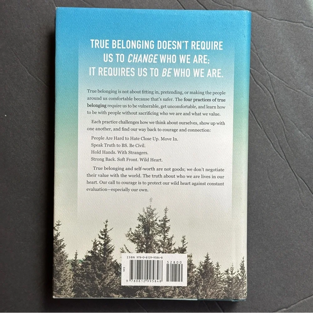โ SOLD โ Braving The Wilderness by Brenรฉ Brown | Self-Help, Psychology | HB - Picture 3 of 11
